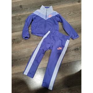 Nike Toddler Girls Dri Fit Track Suit 2t matching 2 piece set Jacket‎ Pants #6